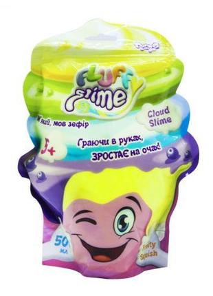 Слайм  fluffy slime укр 500 г желтый