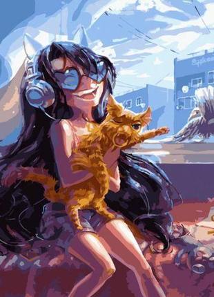 Набір для розпису по номерах паралельна реальність strateg розміром 40х50 см (gs353)