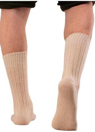 Комплект белых носков 3 пары из натуральной овечьей шерсти «nebat»5 фото