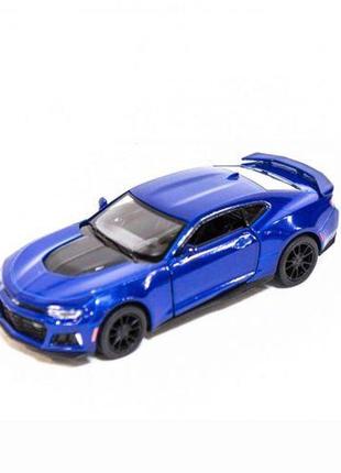 Машинка kinsmart camaro zl1 (синяя)