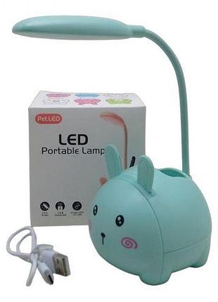Світильник настільний led кролик