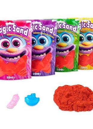 Magic sand в пакеті 39401-6 червоний, 0,200 кг