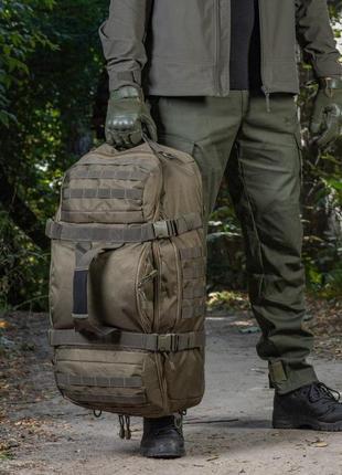 M-tac сумка-рюкзак hammer ranger green (олива) 55 л.5 фото