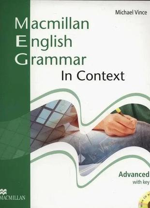 Macmillan english grammar in context advanced with key and cd-rom (english grammar in context)