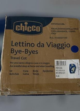 Ліжко манеж chicco easy sleep4 фото