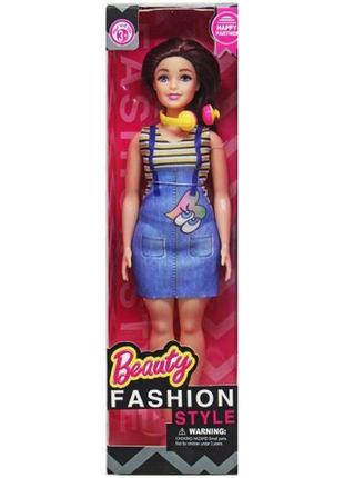 Кукла в сарафане "plus size fashion" (вид 1)1 фото