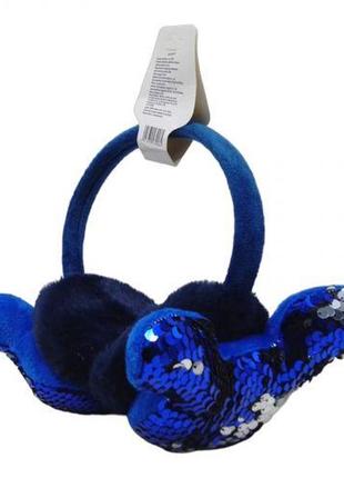 М'які навушники дитячі "зайка" (синій)