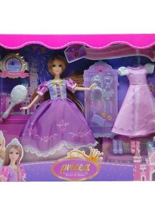 Кукольный набор с аксессуарами "princess: рапунцель"