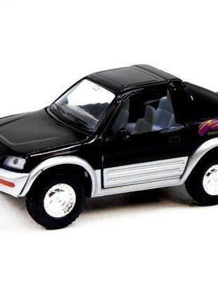 Машинка kinsmart toyota rav4 cabrio (чорна)