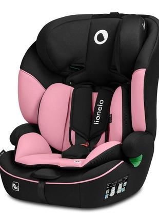 Дитяче автокрісло lionelo levi i-size pink baby