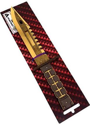 Сувенирный нож «m9 bayonet», gold