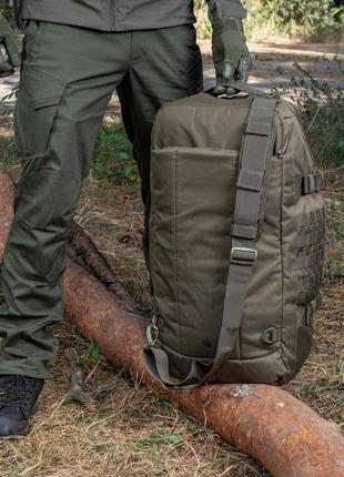 M-tac сумка-рюкзак hammer ranger green (олива) 55 л.9 фото