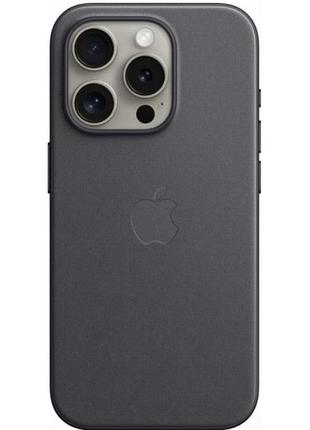 Чохол finewoven case with magsafe original для iphone 15 pro max (oem) black (код товару: 34733)