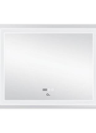 Дзеркало qtap mideya 1000x800 (dc-f614) з led-підсвічуванням та антизапотіванням qt2078f614w3 фото