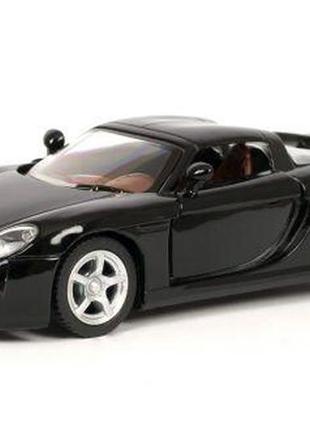 Машинка kinsmart 'porsche carrera gt" (чорна)