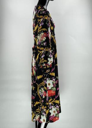 Шикарна сукня міді у квітковий принт joseph sandro cos2 фото