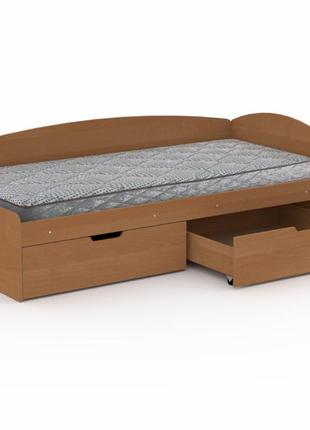 Кровать односпальная 90+2с