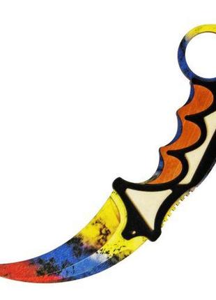 Нож керамбит из cs go (marble fade)