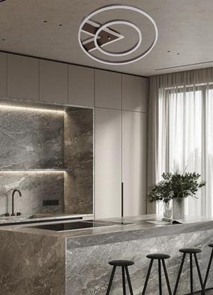 Люстра світлодіодна акрілова sirius n 5132-500+300