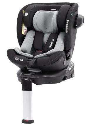 Автокрісло carrello avalon crl-8805 sky grey i-size 40-150 см isofix, поворот, опор.стійка/1/