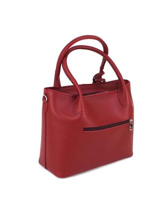 Женская сумка с кошельком voila 0-758512 бордовая6 фото