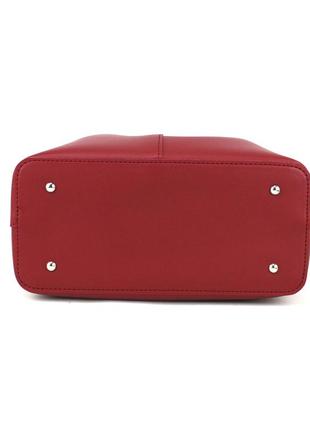 Женская сумка с кошельком voila 0-758512 бордовая5 фото