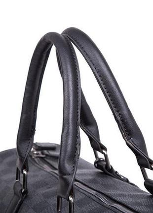 Удобная мужская городская сумка на плечо, большая и вместительная дорожная сумка для ручной клади с ручкой4 фото