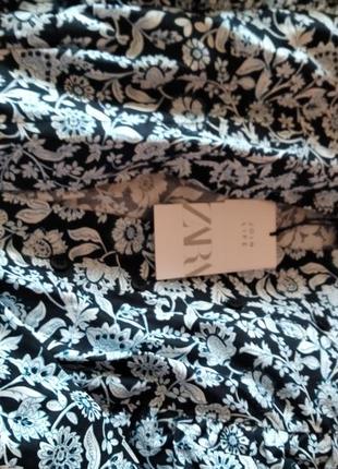 Шикарний комбінезон в квітковий принт від zara6 фото