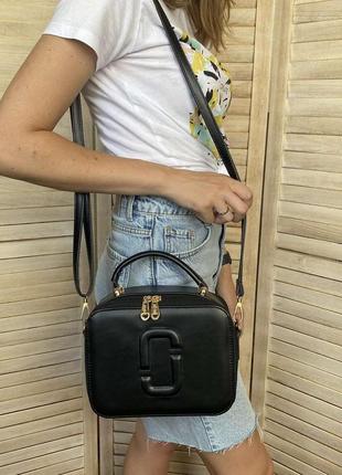 Модна жіноча міні сумочка на плече в стилі marc jacobs, маленька сумка каркасна4 фото