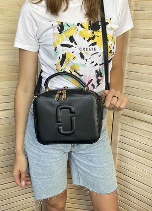 Модна жіноча міні сумочка на плече в стилі marc jacobs, маленька сумка каркасна5 фото