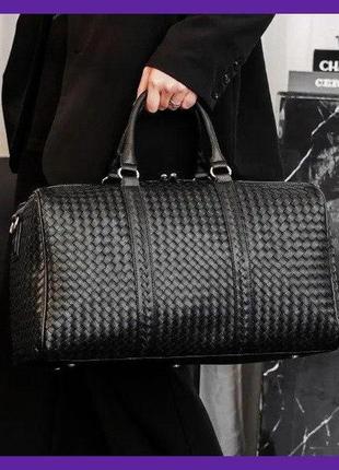 Чоловіча сумка для чоловіків плетена, повсякденна сумка для міста, спортивна сумка для зали