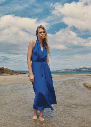 Zara ідеальна яскрава сукня на літо