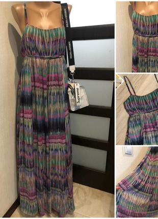 Тончайший лёгкий платье сарафан макси1 фото