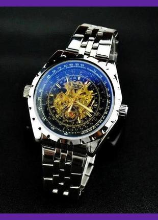 Чоловічий механічний наручний годинник jaragar1 фото
