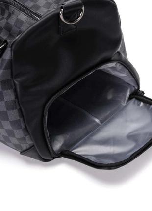 Стильная мужская городская сумка на плечо, большая и вместительная дорожная сумка для ручной клади6 фото