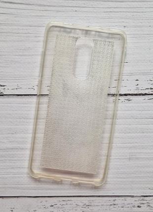 Чохол для xiaomi redmi note 4x, note 4 силіконовий, прозорий, білий