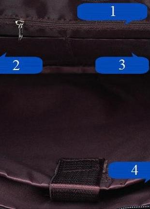 Качественная мужская деловая сумка для документов офисная, модный мужской деловой портфель формат а4 черный5 фото