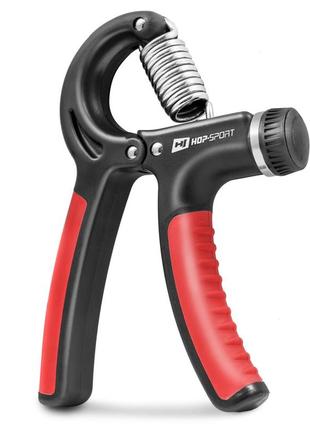 Еспандер регульований hop-sport 10-40кг hs-p040hg чорно-червоний