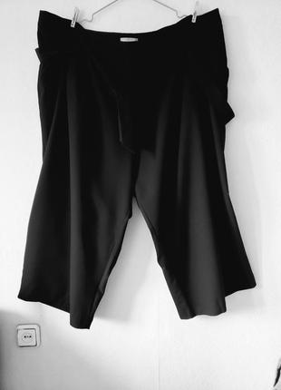 Черные стречевые кюлоты с карманами asos 28 uk видео с подиума4 фото