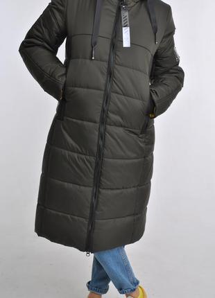 Тепле зимове пальто куртка3 фото