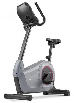Велотренажер hs-100h solid iconsole+ сірий
