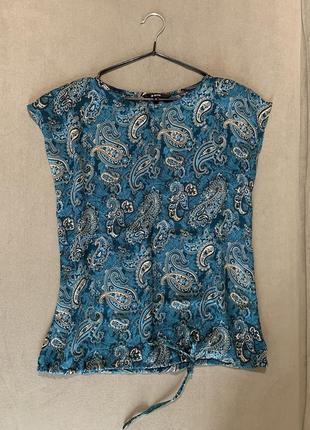 Блуза ostin, блузка с индийским принтом2 фото