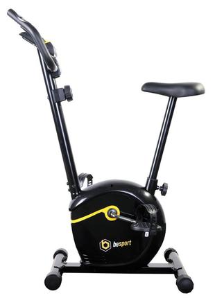 Велотренажер besport bs-0801 speed магнитный черно-желтый