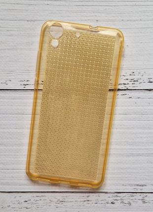 Чехол huawei y6 ii cam-l21 / honor 5a для телефона силиконовый gold