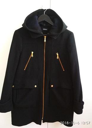 Шерстяное фирменное пальто kookaі