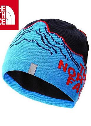 Зимові теплі шапки на флісі the north face