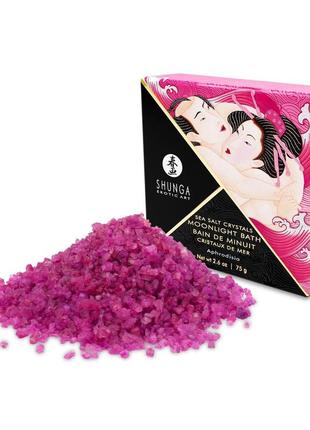 Соль для ванны shunga moonlight bath aphrodisia 75 мл (so2539)