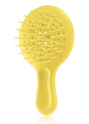 Щітка для волосся janeke superbrush mini лимонна1 фото