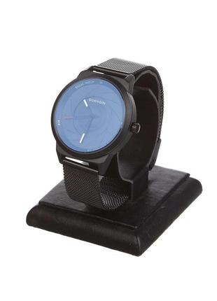 Часы guanqin gs19074 cs black-blue-black (gs19074bblb)2 фото
