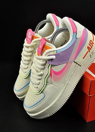 Кроссовки nike air force 1 shadow арт 20835 (женские, найк)